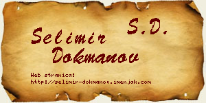 Selimir Dokmanov vizit kartica